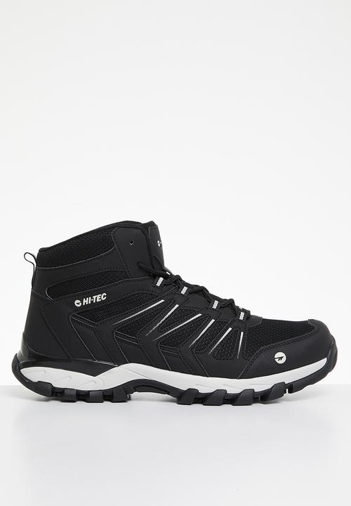 black hitec hiking boot