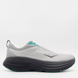 grey hoka running shoes